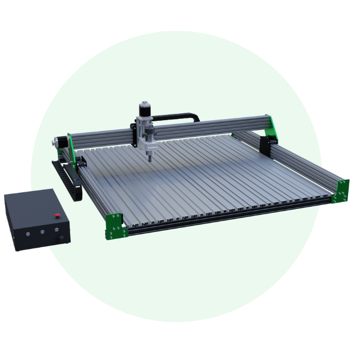 YoraHome® SilverBack Benchtop CNC Router 1X1M|39X39"